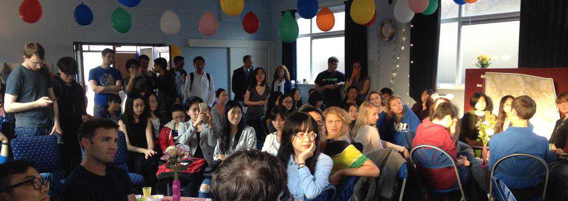 An International Cafe Meeting